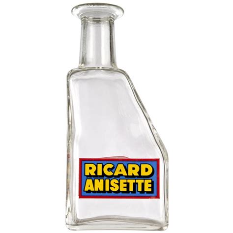 Vintage French Ricard Anisette Glass Bottle Chairish