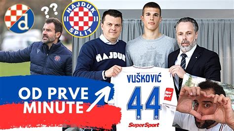 DINAMO Vs HAJDUK Formacije I Sastavi HAJDUKA YouTube