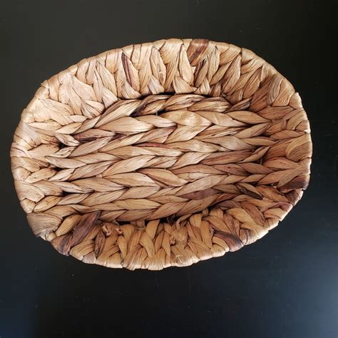 Cesta Oval De Fibra Natural Comprar Em Alma Terra