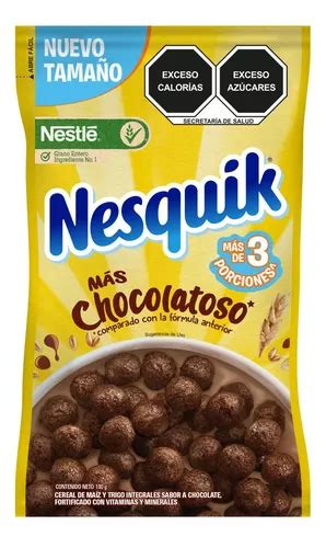 Cereal Nestlé Nesquik Bolsa 100g MercadoLibre