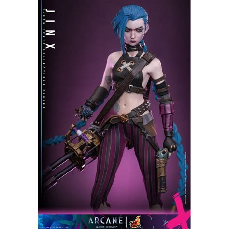 Jinx Hot Toys TMS137 Arcane League Of Legends 1 6 Action Figure