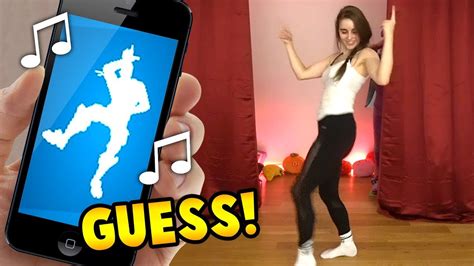 Guess The Fortnite Danceemote Challenge Youtube