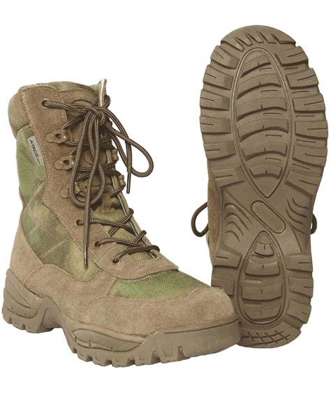 Mil Tec TACTICAL BOOT M YKK ZIPPER A TACS FG Stiefel Schuhe