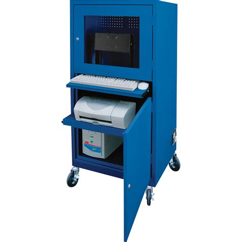 Product Sandusky Lee Steel Mobile Computer Security Workstation For