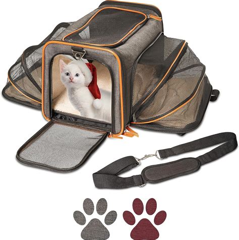 Petpeppy The Original Airline Approved Expandable Pet Carrier By