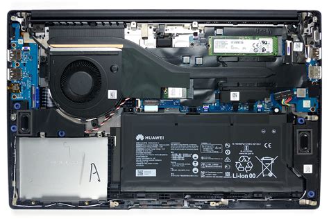 Inside Huawei MateBook D 15 (2020) - disassembly and upgrade options ...