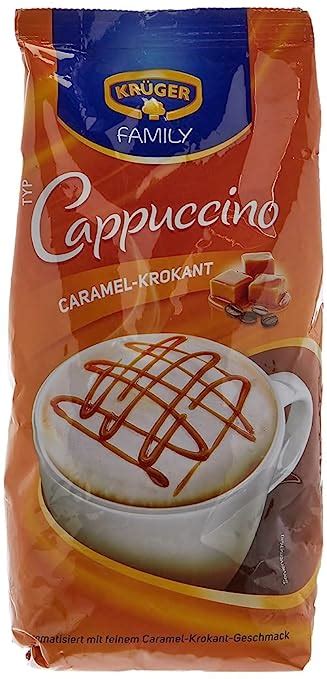 Krüger Family Caramel Krokant Cappuccino 500 g Beutel Amazon de