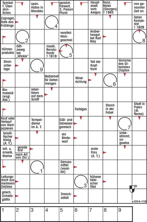 Das Wochenblatt Kreuzworträtsel zum Ausdrucken Bayerisches