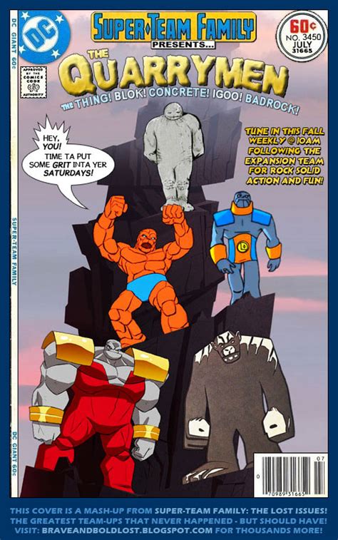 Super-Team Family: The Lost Issues!: The Quarrymen (The Animated Series!)