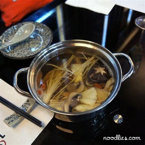 ipot smokey mushroom hot pot soup base chinatown | noodlies - A Sydney ...