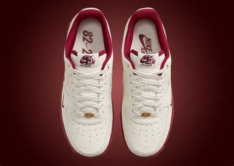 Nike Continues Its Celebrations With The Air Force 1 Low 40th Anniversary Sail Team Red