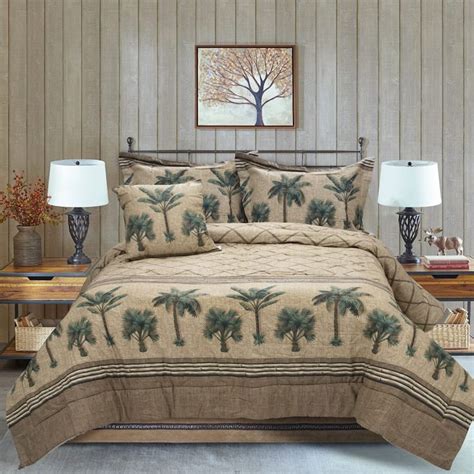 Karin Maki Karin Maki Kona 4 Piece Gold Full Comforter Set