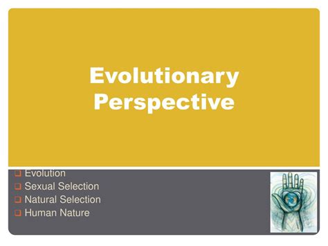 PPT - Evolutionary Perspective PowerPoint Presentation, free download - ID:3098932