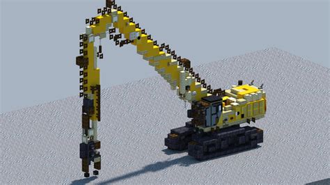 Cat 352 Demolition Excavator With Download Minecraft Map