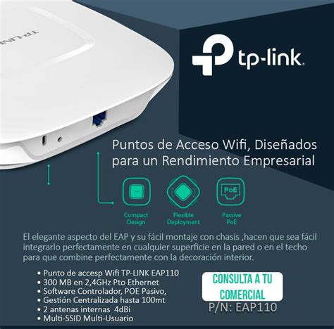 puntos de acceso Wifi tp link diseñados para un rendimiento