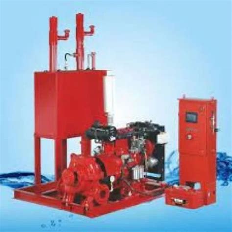 Power Source Electric Diesel Fire Pump Capacity Lpm 1620 Lpm At