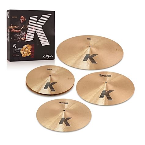 Zildjian K Cymbal Boxset With Free 18 K Dark Thin Crash At Gear4music