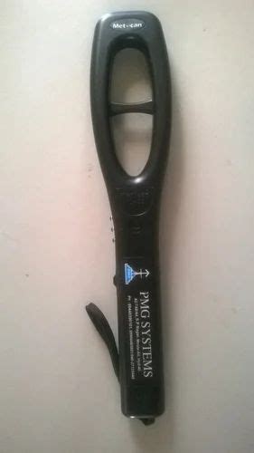 Hand Held Metal Detector With Battery Charger At Rs 3750 Hand Held