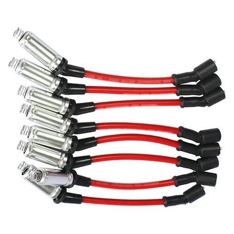 Cables de encendido de bujía de 8 piezas M8 48322 para Chevrolet