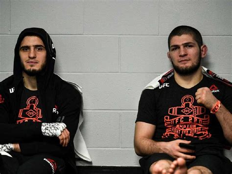 Two Alpha Male P4P Kings Islam Makhachev And Khabib Nurmagomedov