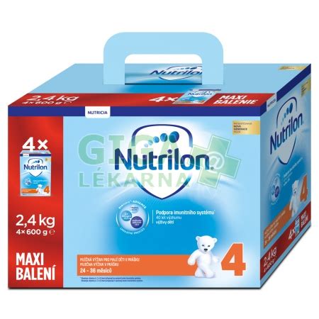 Nutrilon 4 MAXI balení 4x600g - GigaLekáreň.sk