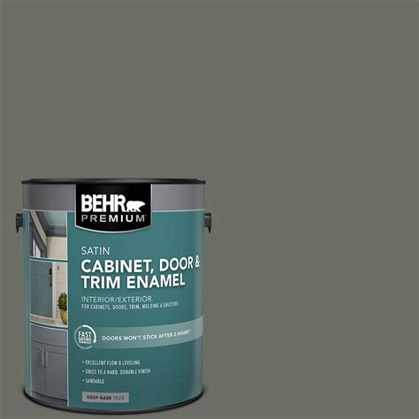 BEHR PREMIUM 1 Gal N380 6 Bonsai Trunk Satin Enamel Interior Exterior