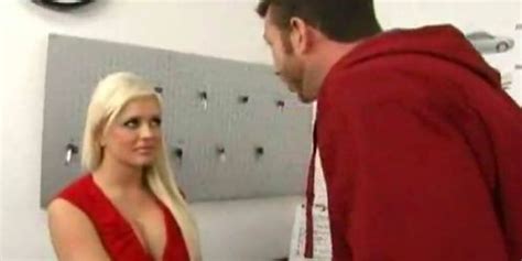 Busty Blonde Does Anal Tnaflix