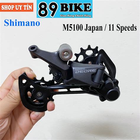 Chính Hãng Củ Đề Xe Đạp Shimano Deore M5100 Japan 11 Tốc độ Cần Dài