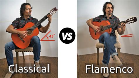 How To Hold The Guitar Classical Vs Flamenco Posture YouTube