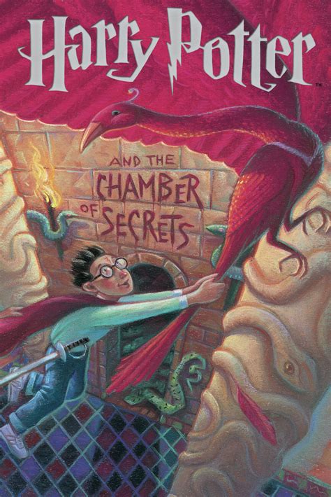 Wall Art Print Harry Potter - Chamber of Secrets book cover | Gifts ...