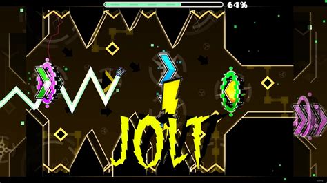 Geometry Dash Easy Demon Jolt Shocksidian All Coins Youtube