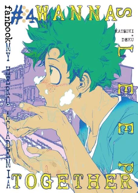 New Yaoi My Hero Academia Bakugou Deku Doujinshi Art Illustration