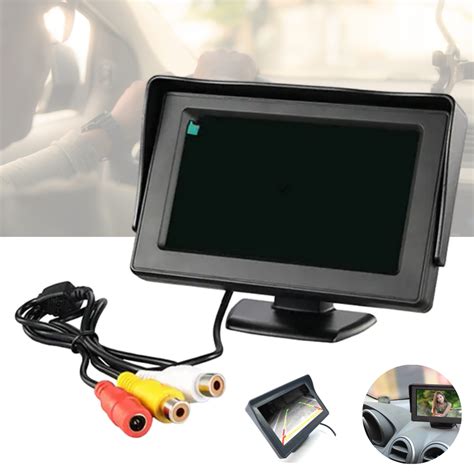 Tela Fixa Monitor Automotivo Stand And Security Tft Tela Lcd