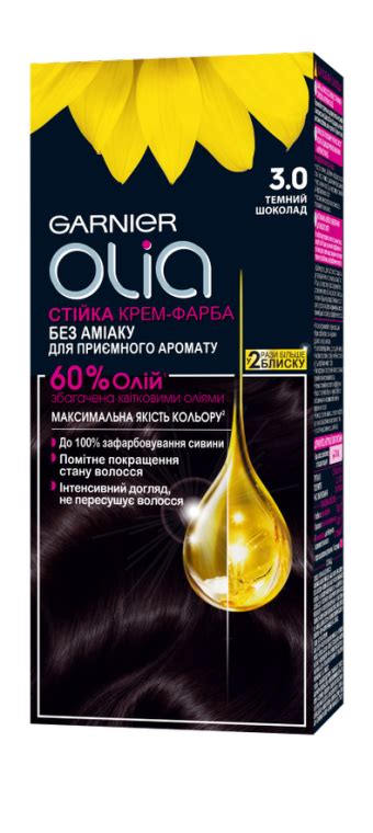 Garnier Olia - Стойкая крем-краска без аммиака: купить по лучшей цене в ...