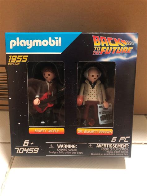 Playmobil 70459 Back To The Future Marty Mcfly And Dr Emmett Brown