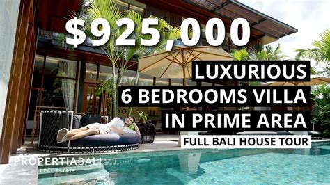 Bali Luxury Living Gorgeous Bedroom Villa For Sale In Canggu Youtube