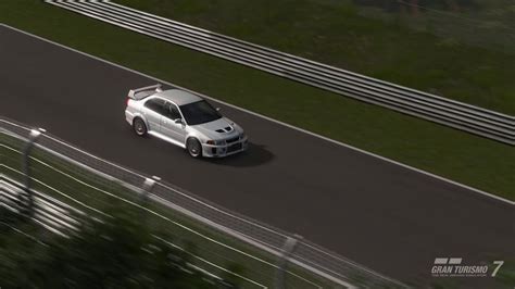 Gt7 All Cars From A To Z On Nurburgring Mitsubishi Lancer Evolution V Gsr 98，replay Youtube