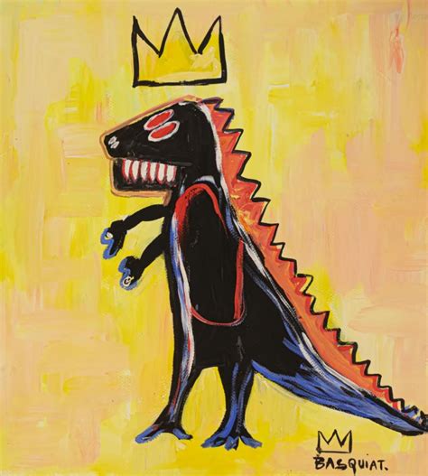 Basquiat Dinosaur Crown