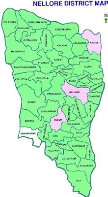 Nellore District Map - General Information