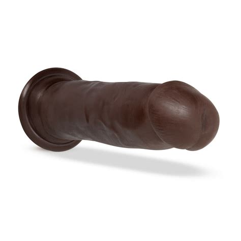 Jackson Dildo Au Naturel In W Suction Cup Chocolate Blush