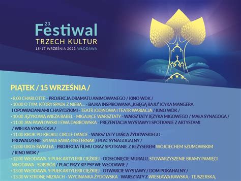 Włodawa Trwa Festiwal Trzech Kultur Znamy program