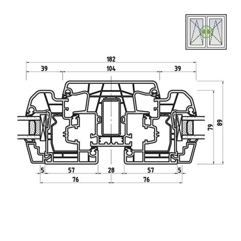 Fen Tres Pvc Coupe Ideal