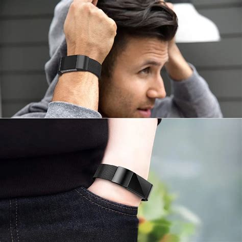 Миланские магнитные металлические браслеты для Fitbit Charge 2 из ...