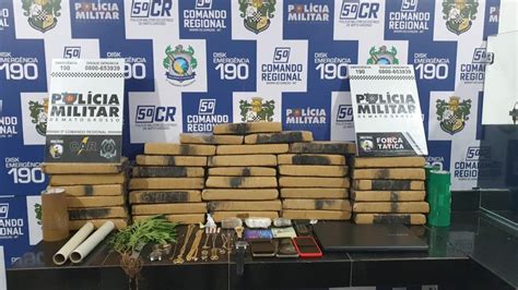 Foragido Da Justiça é Preso Em Mt Com 35 Kg De Maconha Além De Cocaína