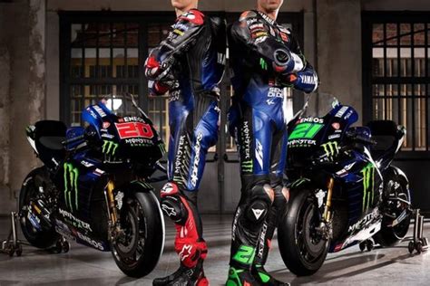 Motogp Tim Monster Energy Yamaha Resmi Luncurkan Livery Baru