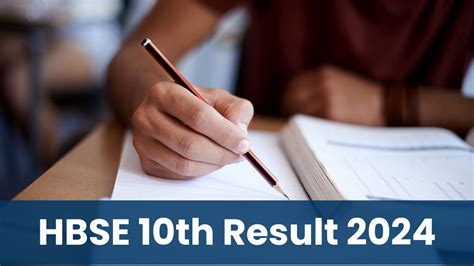 Hbse 10th Result 2024 Date And Time Haryana Board Class 10 Results