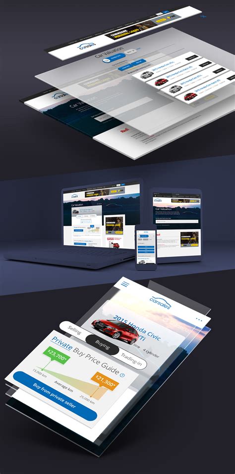 Carsales - Value My Car Tool on Behance