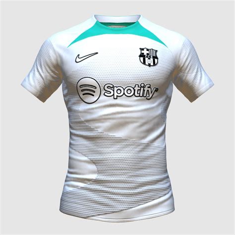 Barcelona White Competition Kit Fifa Kit Creator Showcase