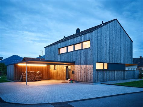 Efh Herse Vorarlberger Holzbaukunst Holzhaus Einfamilienhaus Haus