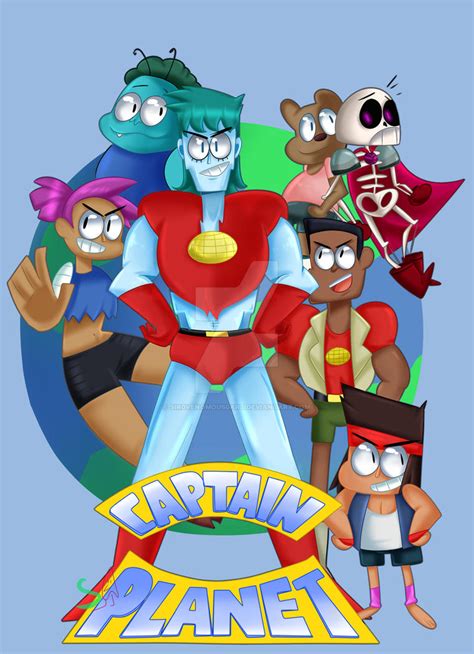 Ok Ko Lets Be Heroes With Captain Planet By Sir0venomous0art On Deviantart